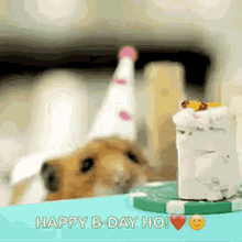 Hamster Cake GIF - Hamster Cake Happy Birthday GIFs