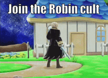 Robin Robin Cult GIF - Robin Robin Cult Smash Bros GIFs