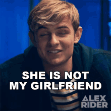 She Is Not My Girlfriend Alex Rider GIF