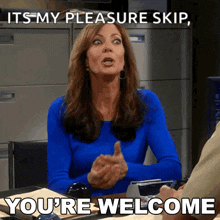 Youre Welcome Allison Janney GIF - Youre Welcome Allison Janney Bonnie GIFs