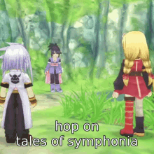 hop on tales of symphonia sheena fujibayashi keita vlad