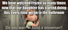 Frozen Watched So Many Times GIF - Frozen Watched So Many Times Daughter Started Doing This GIFs