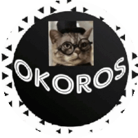 Okoros Kočka Okoros Sticker - Okoros Kočka Okoros Spinning Stickers