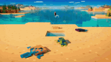 Minecraft Axolotl GIF - Minecraft Axolotl Trailer GIFs