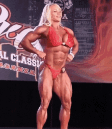 Female Muscle Flex GIF - Female Muscle Flex Biceps - Discover