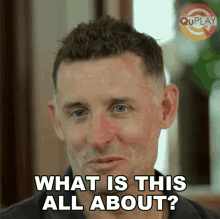 What Is This All About Michael Hussey GIF - What Is This All About Michael Hussey Quick Heal Bhajji Blast With Csk GIFs