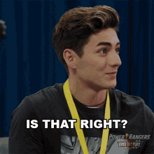 Is That Right Javi GIF - Is That Right Javi Power Rangers Dino Fury GIFs