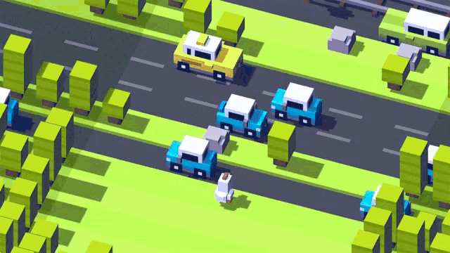 A Chicken Crossing The Road Free Game by iWEBss.com