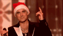 Christmas Gala GIF - Christmas Gala Robbie Williams GIFs