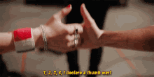 Thumb War Declare GIF - Thumb War Declare Playing GIFs