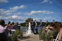Lake Wedding GIF - Lake Wedding Couple GIFs