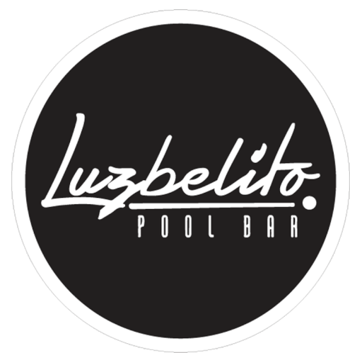 Luzbelito Pool Bar Luzbe Sticker - Luzbelito Pool Bar Luzbe Logo Stickers