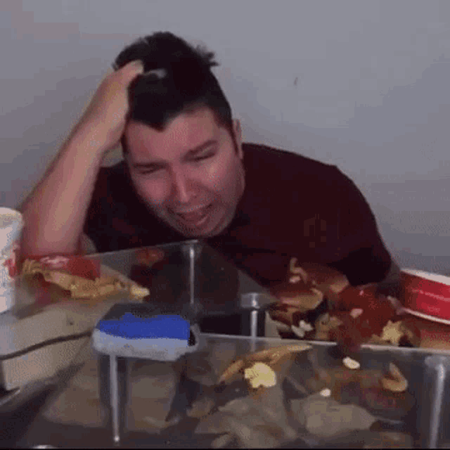 ate too much gif