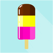 Popsicle Jolly Hot Summer Dripping GIF