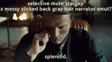 Stanley Parable Narrator GIF - Stanley Parable Narrator Selective Mute GIFs