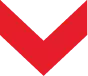 a red arrow pointing to the right on a white background .