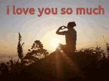I Love You Sunset GIF - I Love You Sunset Mountain GIFs