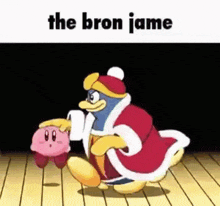 Kirby Dedede GIF - Kirby Dedede Lebron James GIFs