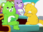 Care Bears Unlock The Magic Funshine Bear GIF - Care Bears Unlock The Magic Funshine Bear Good Luck Bear GIFs