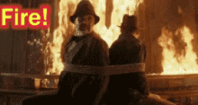 Fire Bound GIF - Fire Bound Indiana Jones GIFs