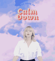 You Need To Calm Down Taylor Swift GIF
