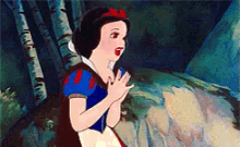 Oh Hell No GIF - Disney Snow White Scared GIFs