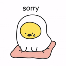 egg ghost cute sad cry