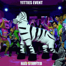 Yitties Event Has Started Going Party Vrchat Vr Chat GIF Yitties Event Has Started Going Party