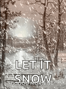 Snow Snowfall GIF