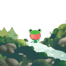 froggy on