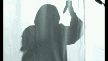 parody ghost scream knife scary