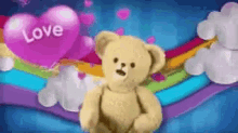 Snuggle Bear GIF - Snuggle Bear Heart GIFs