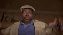 You Scared GIF - Carl Weathers You Scared Shookt GIFs