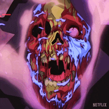 Facial Transformation Skeletor GIF - Facial Transformation Skeletor Masters Of The Universe Revolution GIFs
