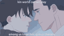 kin world among us group therapy server group therapy discord