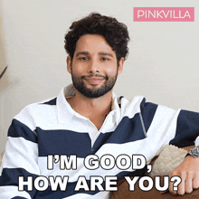 I'M Good How Are You Siddhant Chaturvedi GIF - I'M Good How Are You Siddhant Chaturvedi Pinkvilla GIFs