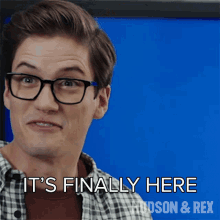 Its Finally Here Jesse Mills GIF - Its Finally Here Jesse Mills Hudson And Rex GIFs