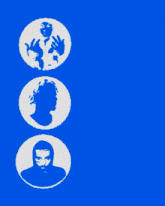 a blue background with three circles and the words track 1 labri punisher