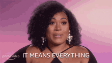 It Means Everything To Me Crystal Williams GIF - It Means Everything To Me Crystal Williams Lizzos Watch Out For The Big Grrrls GIFs