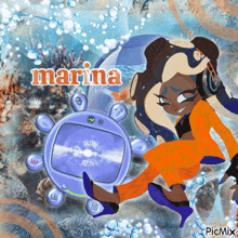 Splatoon Marina GIF - Splatoon Marina Off The Hook GIFs