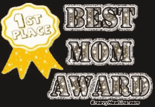 Best Mom Award First Place GIF - Best Mom Award First Place Mom Award GIFs