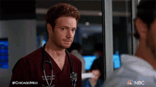 Look At The Time Will Halstead GIF - Look At The Time Will Halstead Chicago Med GIFs