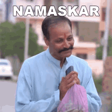 Namaskar Satish Sharma GIF - Namaskar Satish Sharma Namaste GIFs