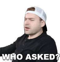 Who Asked Jared Dines Sticker - Who Asked Jared Dines Who Said That Stickers