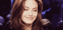 Angelina Jolie Smile GIF - Angelina Jolie Smile Flirt GIFs
