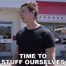 Time To Stuff Ourselves Brandon William GIF
