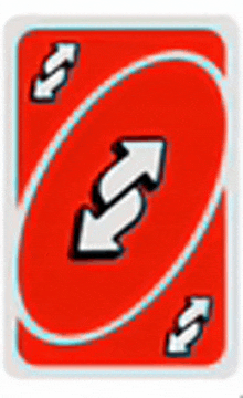 Red Uno Reverse Card GIF - Red Uno Reverse Card Red Uno GIFs