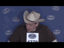 Gary Wendall Remove Hat GIF - Gary Wendall Remove Hat Audition GIFs