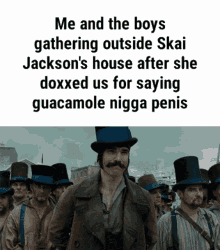 guacamole nigga penis skai jackson doxx the boys