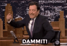Frustrated GIF - Jimmy Fallon Dammit Frustrated GIFs